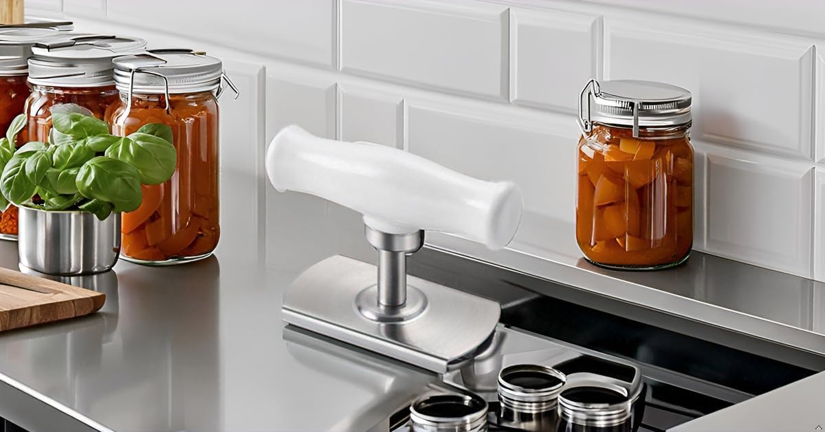 Adjustable Jar Opener Universal Lid Opener for All Sizes Lids Ideal for Seniors & Arthritis Silver 1 Piece