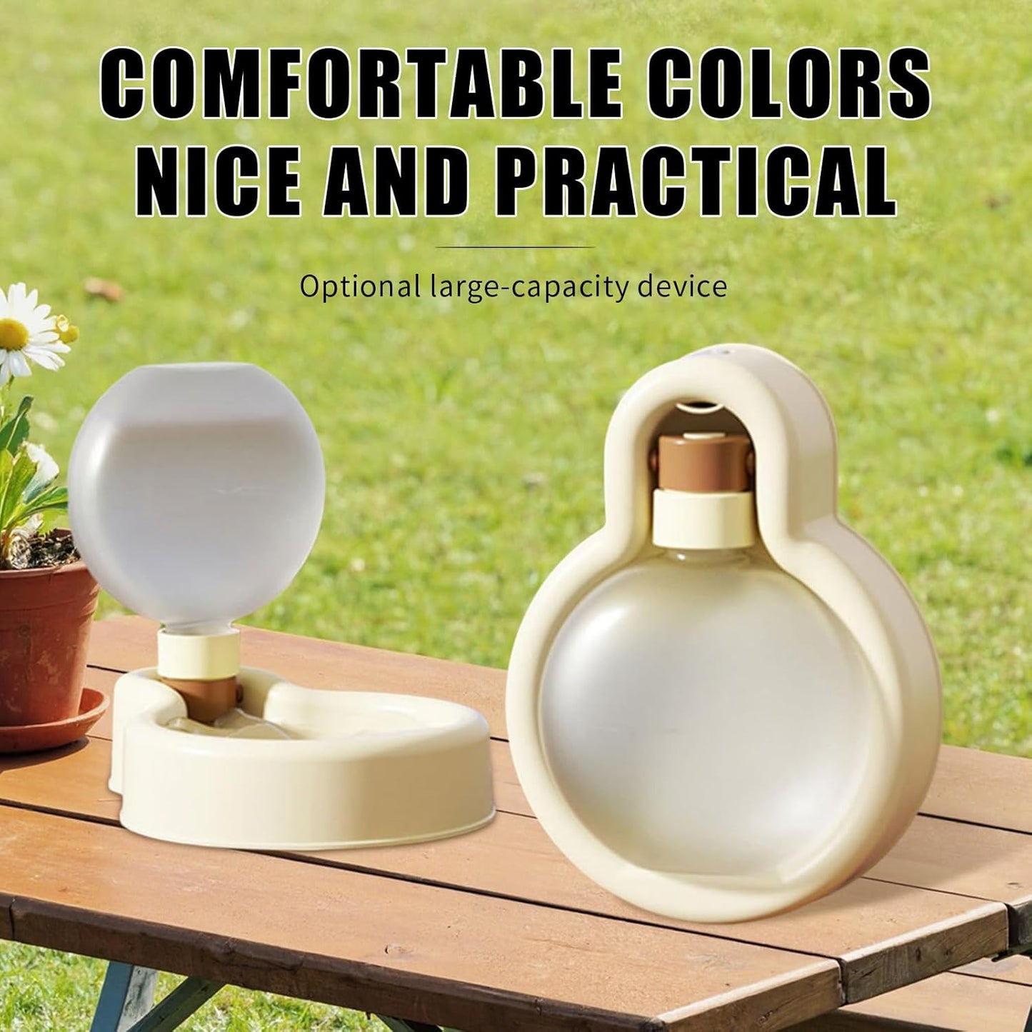 Collapsible Dog Water Bottle 350ml Leakproof BPA Free for Travel Outdoor Use