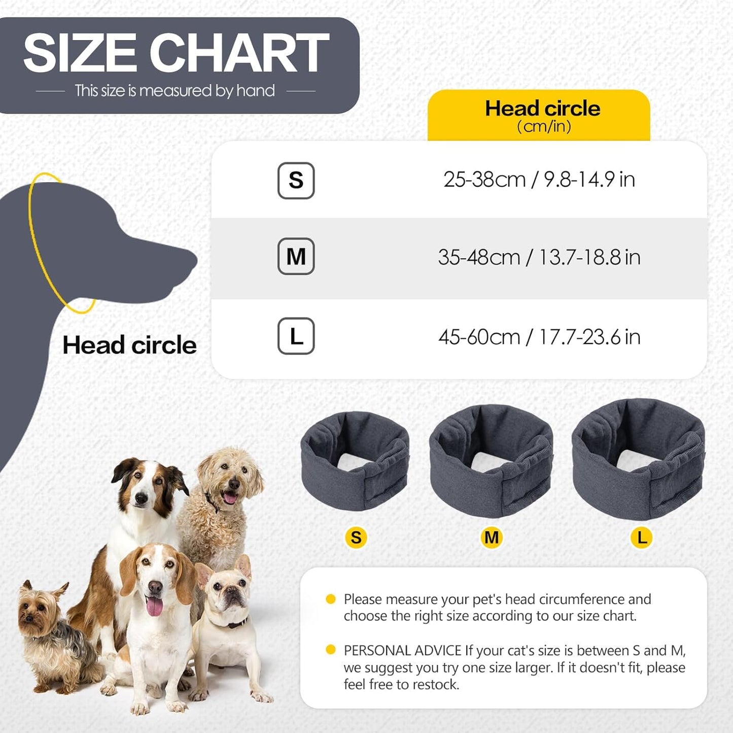 Dog Ear Protection Headband - Purple - Medium Size - Noise Reducing Pet Ear Cover for Dogs
