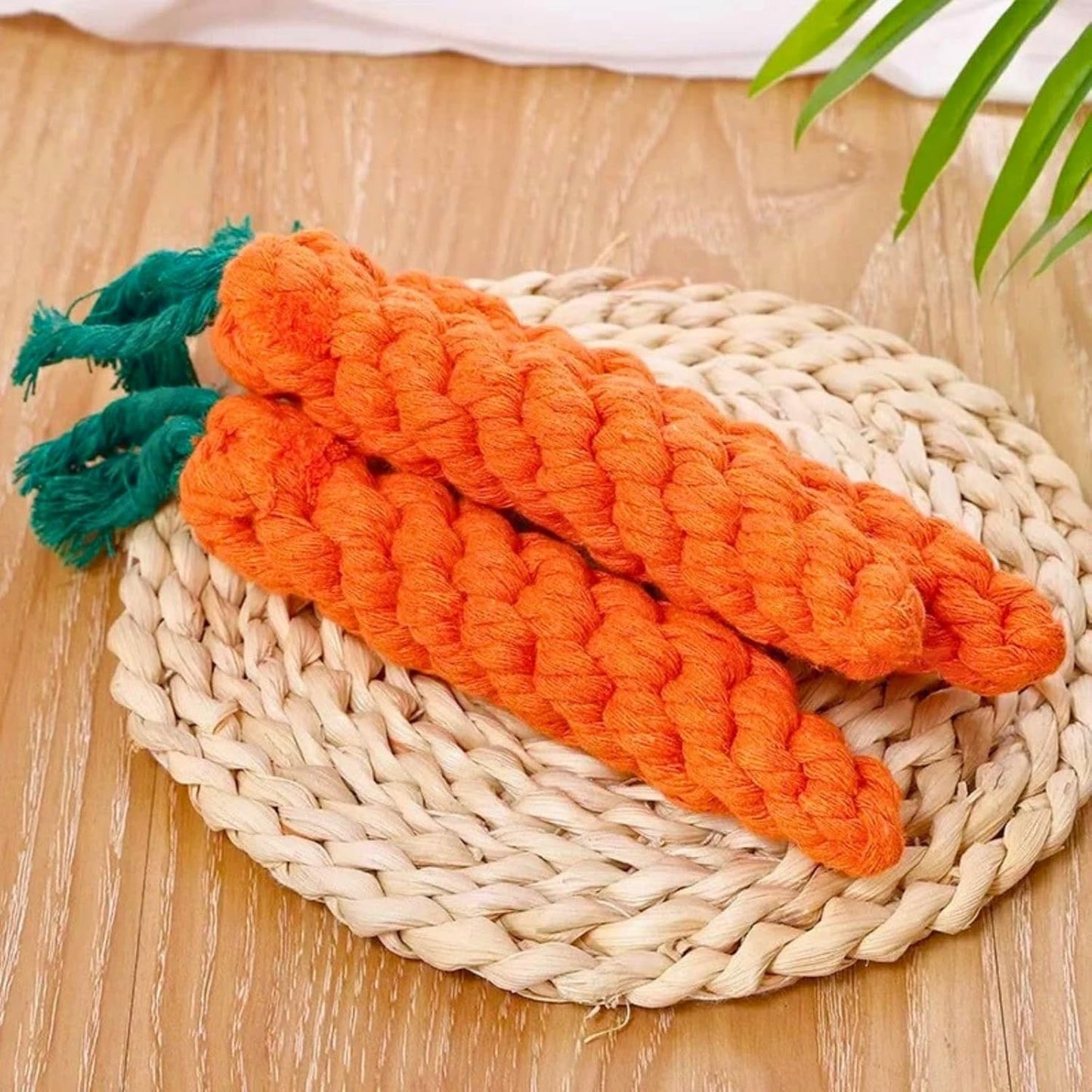5 Pack Dog Chew Toys - 100% Cotton Material - Durable Bite-Resistant for Teeth Cleaning and Interactive Play - Ideal for Dogs of All Sizes