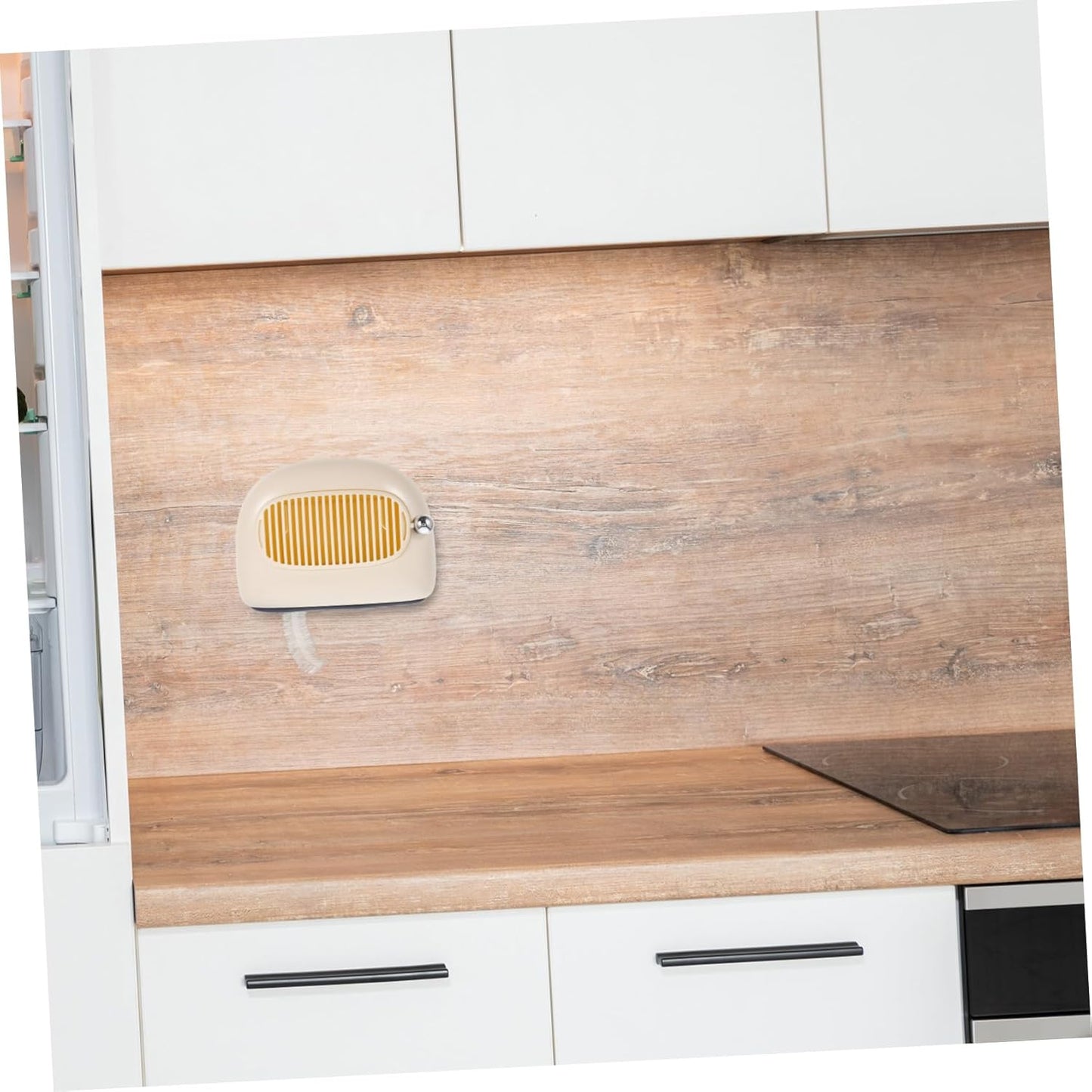 Wall-Mounted Pouch Dispenser - Multifunctional for Bathroom Kitchen Home - Yellow - 1 Piece