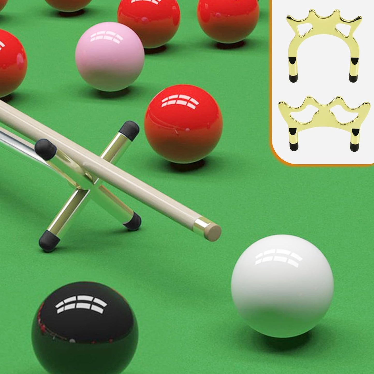 Retractable Billiards Cue Bridge Snooker Pool Bridge Stick Retractable Billiards Cue Stick Bridge with 3 Pcs Removable Bridge Head Pool Cue Table Accessories for Game, Competition
