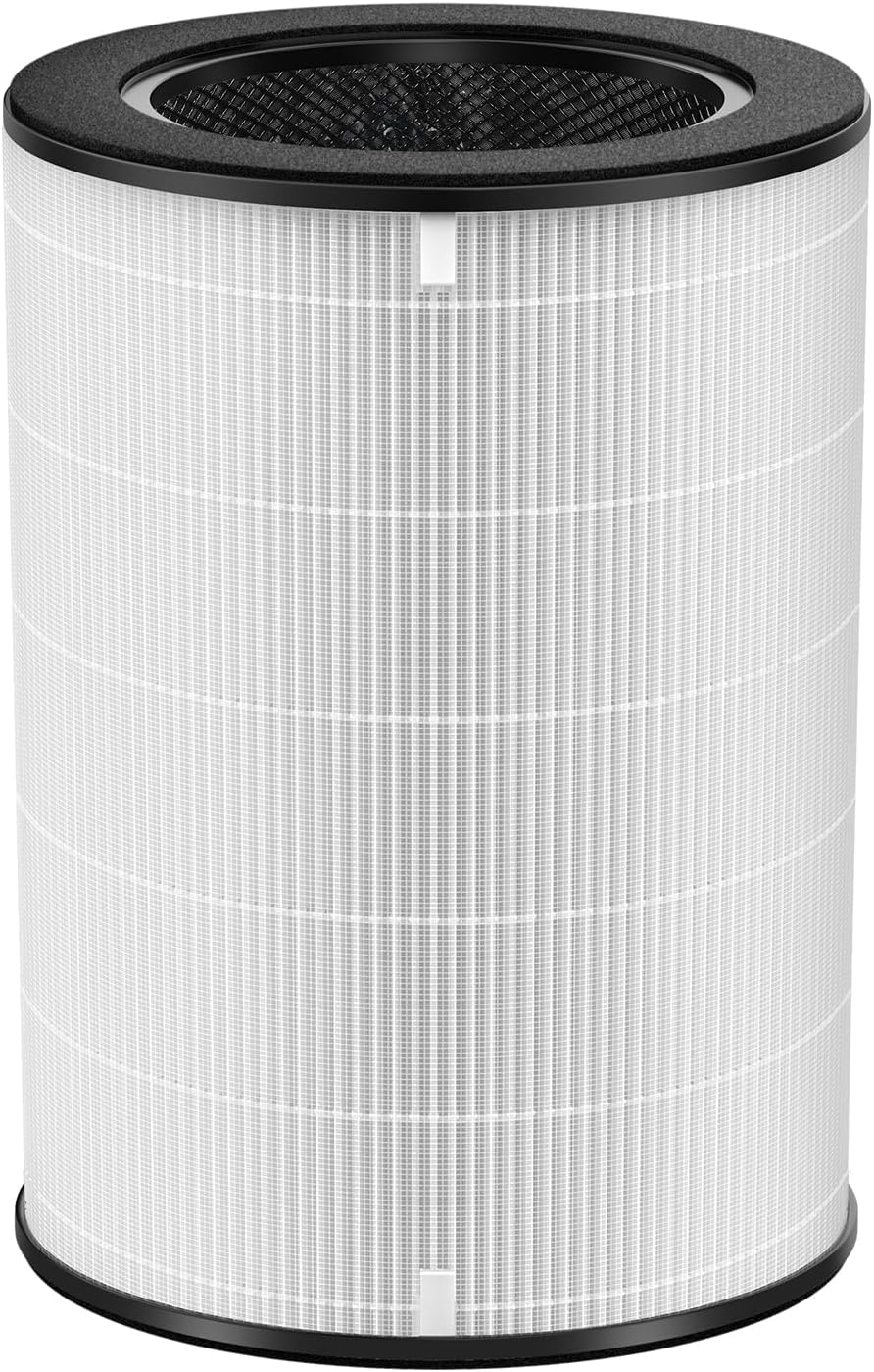 AP-T45 AP-T40FL AP-T43 HEPA Replacement Filter Compatible with 1461901 Homedics 5 in 1 Total Clean Air Purifier 1461901 Replacement Filter, AP-T40, AP-T43, and AP-T45-WT, Costco 1461901