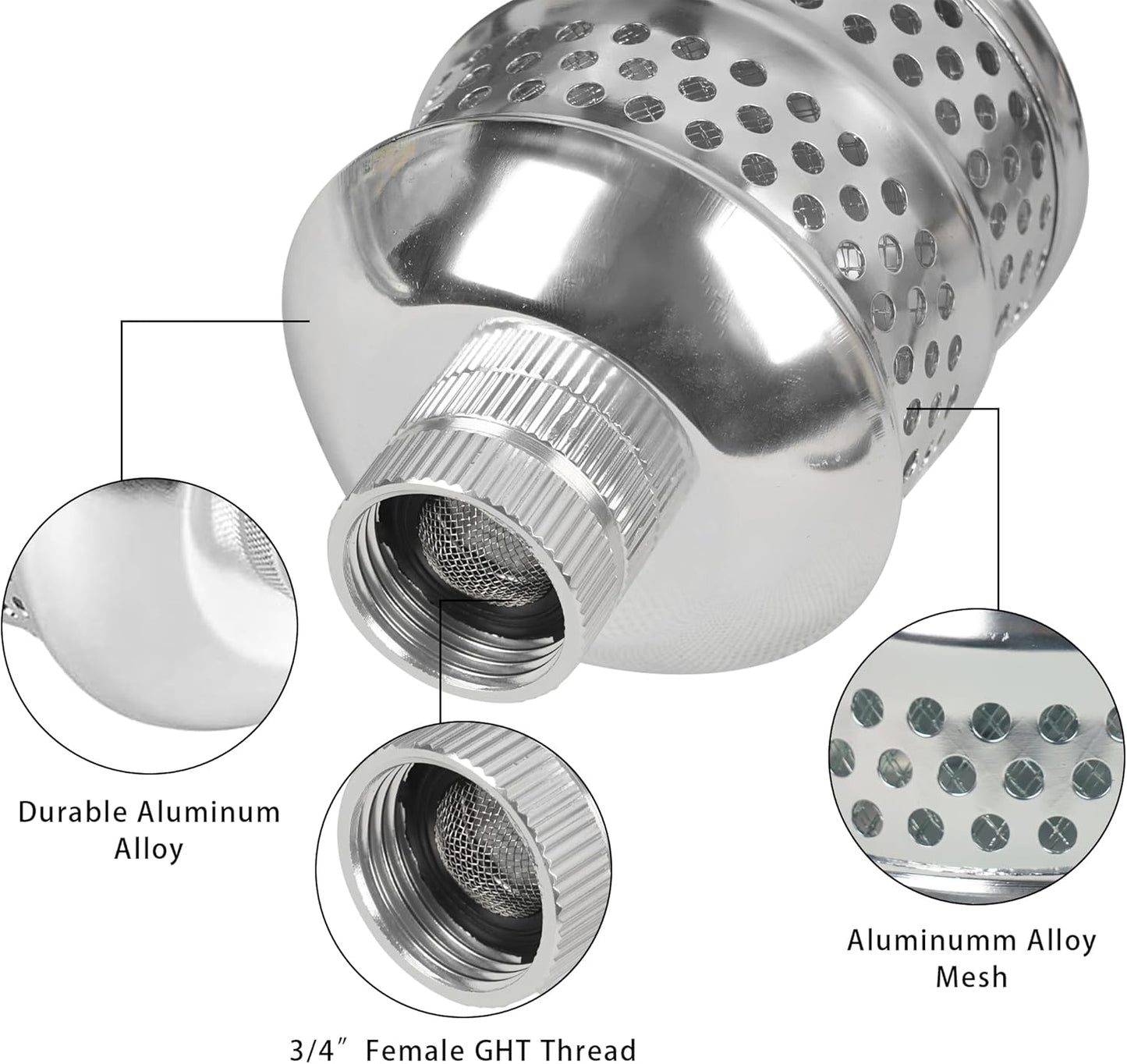 50 FT Distribution Tubing + Bubbler Sprinkler Heads