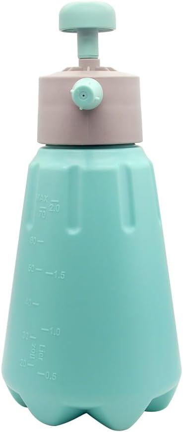 68oz/0.5Gallon Mint Green Garden Pump Sprayer with Safety Valve Portable Yard & Lawn Sprayer for Spraying/Watering/Home Cleaning/Car Washing