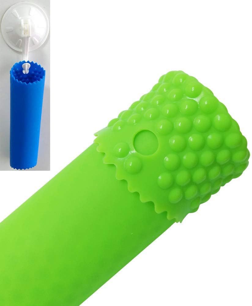 Garlic Peeler Skin Remover Roller Keeper,Easy Quick to Peeled Garlic Cloves with Silicone Tube Roller Garlic Peeling Kitchen Tool(3 Colors)