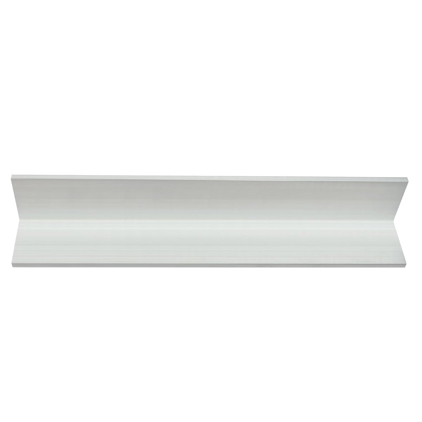 Xadnitu 1 Piece 2" x 2" x 1/4" Aluminum Angle 6061, Angled Aluminum Extrusion for DIY, Home Improvement and Construction, 48" Length