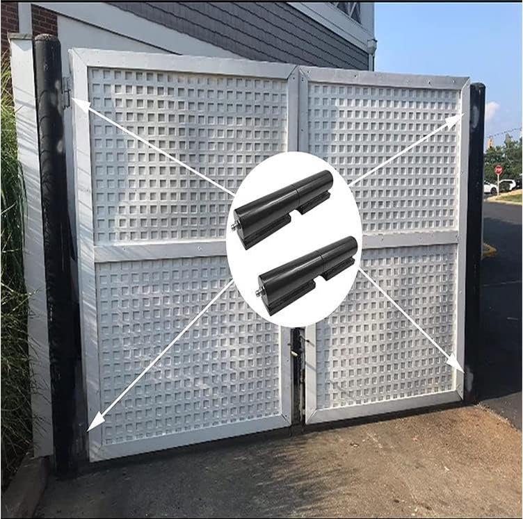 Heavy Duty Weld-on Barrel Hinges - 5 Inch, 450 Lbs Load Capacity, 2 Packs for Swing Gate, Trailer Ramp, Fence Gate