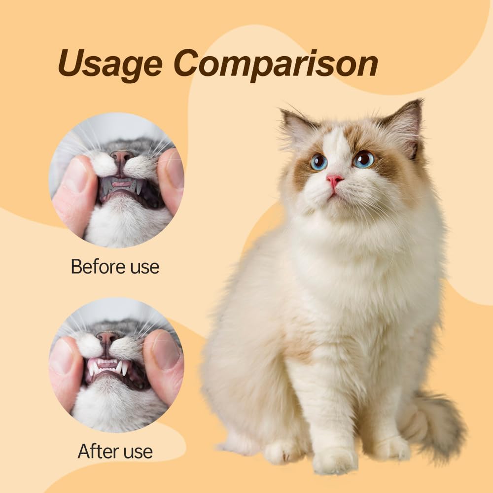 6Pcs Rope Cat Chew Toys, Multi-Color Interactive Cat Toy for 28 Inches, Safe Teeth Cleaning Toy for All Breeds (Style A)