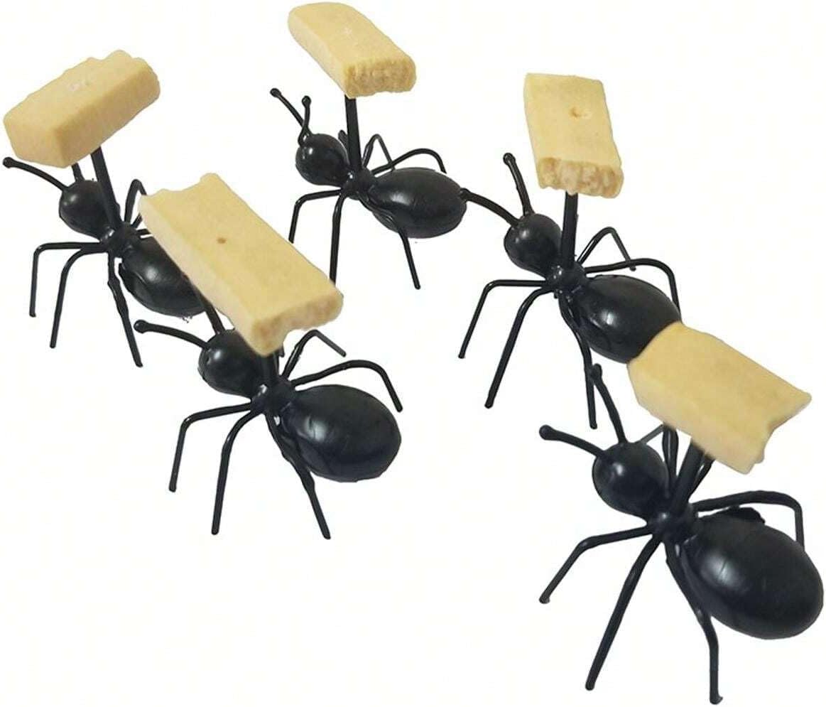36pcs Party Ants & orking Ants Series Fruit Picks for Kids Lunch Bento Box, Party Fruit Platter, Bar Cocktail Decor (36 pcs)