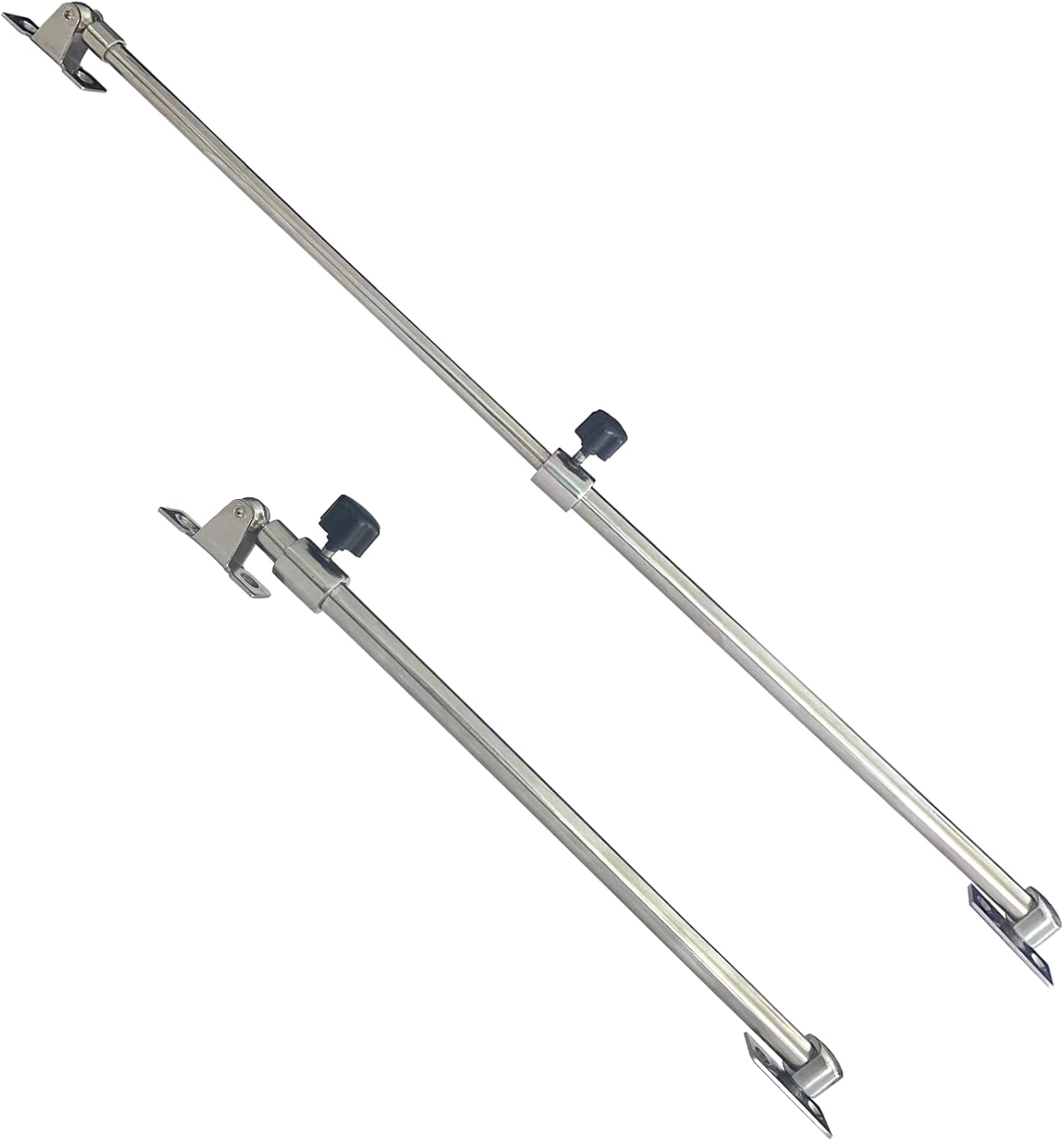 Stainless Steel Hatch Adjuster Boat Lid Support Range 10"-20" Mirror Polished for RV Yachts(Large)