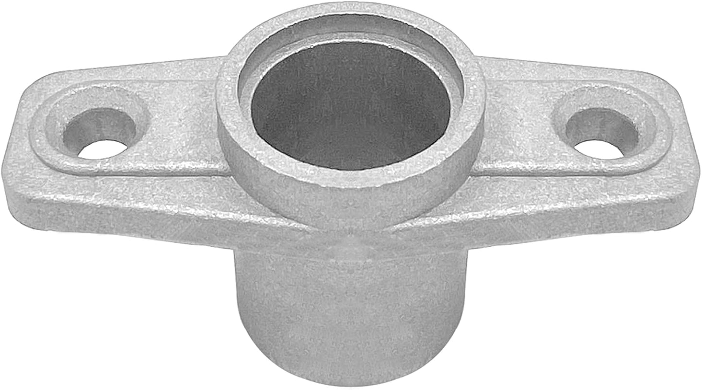 Top Mount Aluminum Oar Lock Socket Holder 90Degrees T-Shaped Boat Hardware Replacement for Marine Yacht Boat/Yacht Parts 2Pcs