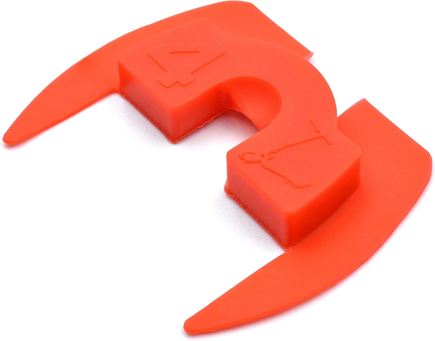 Petluno - 6-piece rubber vibration dampers for Xiaomi M365 1S Essential Pro electric scooter Red