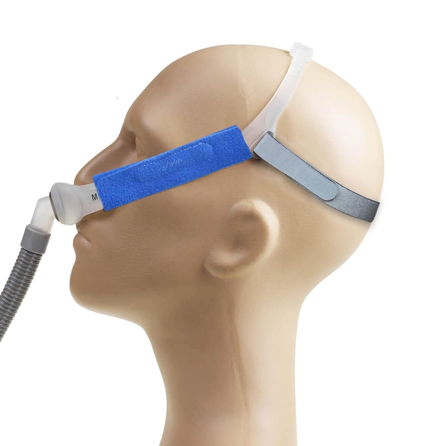 2-Pack CPAP Headgear Straps with 2 CPAP Covers, Compatible with ResMed Swift FX Nasal Pillow CPAP Mask