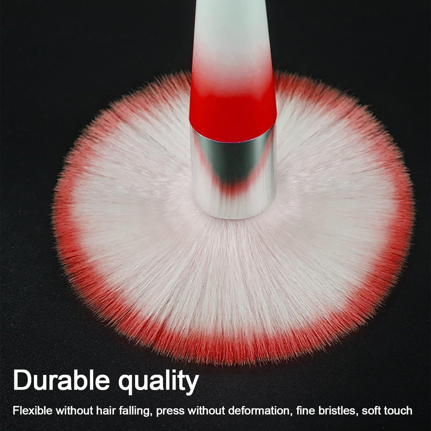 1Pc Pink Unicorn Nail Art Dust Remover Powder Brush Acrylic UV Gel Nail Cleaning Brush Blush Brushes Makeup Manicure Tool