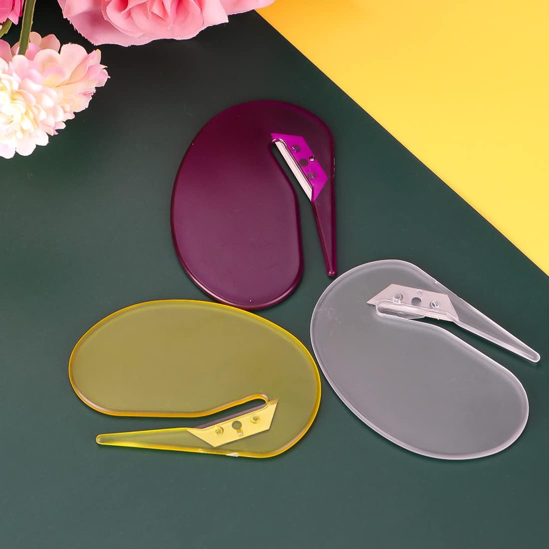 Hair Bands Remover Elastic Hair Ties Cutter Envelope Opener, Ponytail Rubber Hairband Remover Cut Tool 3PCS