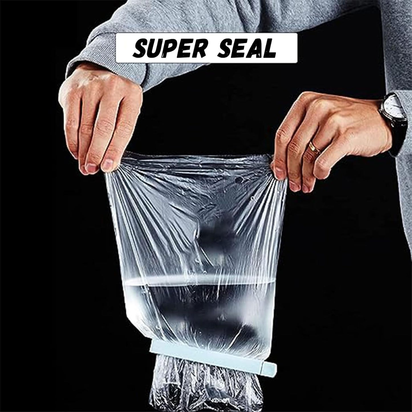 Plastic Food Bag Sealing Clip, 20 PCS Reusable Food Sealing Clips Colorful Snack Sealing Clip Bag Clips for Food Storage(2.4/3.5/5.1/7.1in)