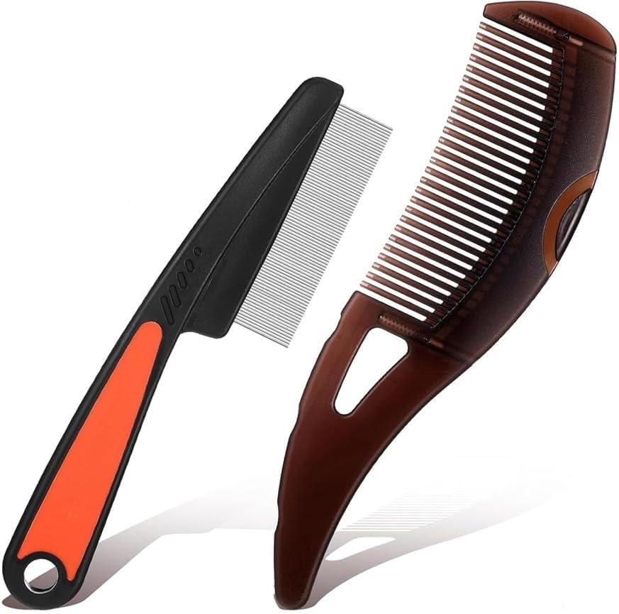 Professional Hair Comb Set, 2-Piece