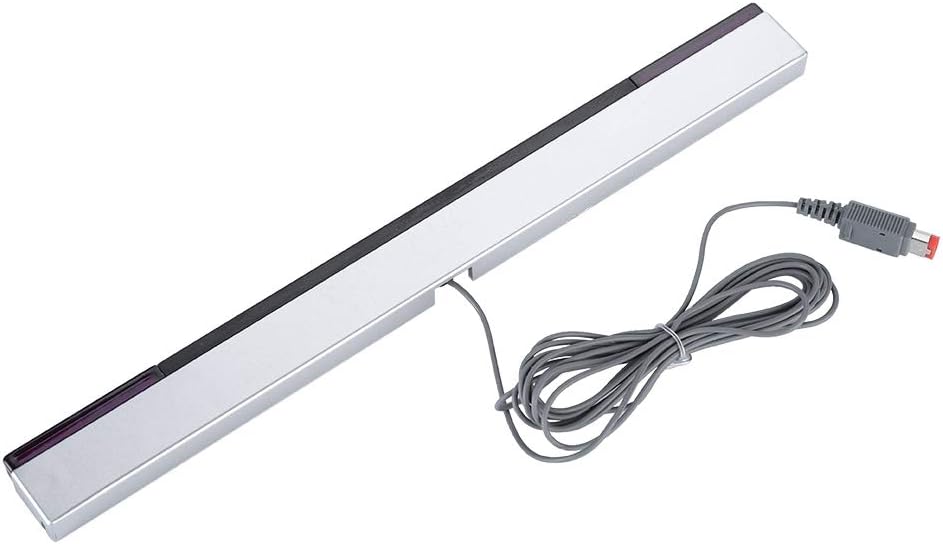 Wii Sensor Bar, Wired Infrared Sensor Bar IR Signal Ray Sensor Bar for Nintendo Wii and Wii U Console