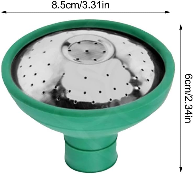 Universal Watering Can Head Replacement,Water Sprinkler Sprayer Rose Head Kettle Replacement Nozzles,Garden Shower Heads Watering Tool for Most Watering Jugs (4PCS)