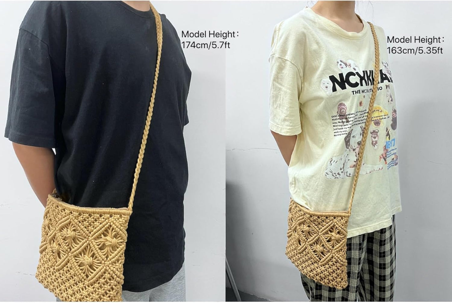 Boho Crossbody Handbag Summer Beach Shoulder Handbag Boho Envelope Clutch Crochet Handmade Purse Tassel