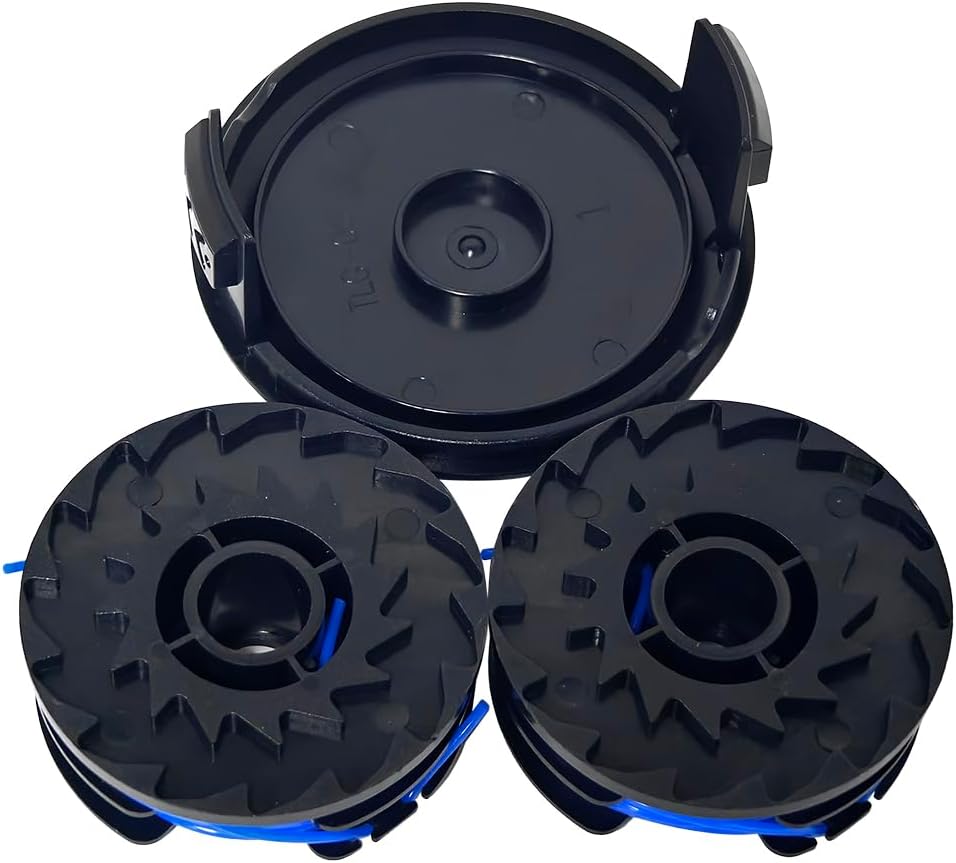 AC41RL3 & AC41RDLB 31104178G Dual Replacement Spool for Homelite UT41112B UT41113 UT41112 UT41120 A13 13 in. 4 Amp String Trimmer, Spools for Portland #62567,62338, 63387
