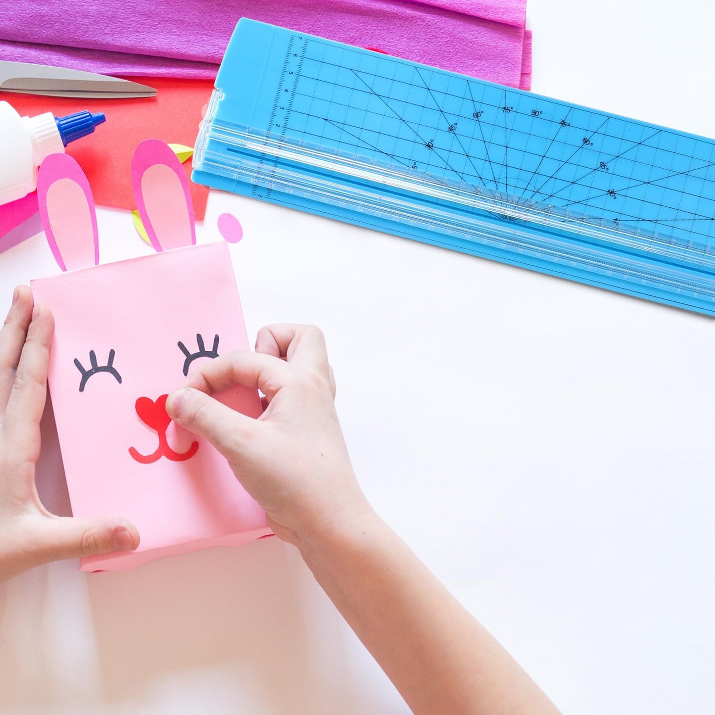 Paper Cutter Paper Trimmer Paper Cutter for Cardstock Portable Paper Cutters Guillotine Trimmers Professional Paper Trimme for Photo Cards Kraft Paper Label Journals Craft Projects