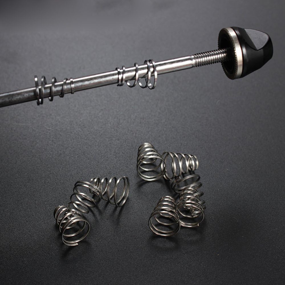 10 Pack 304 Stainless Steel Universal Quick Release Bike Wheel Skewer Springs