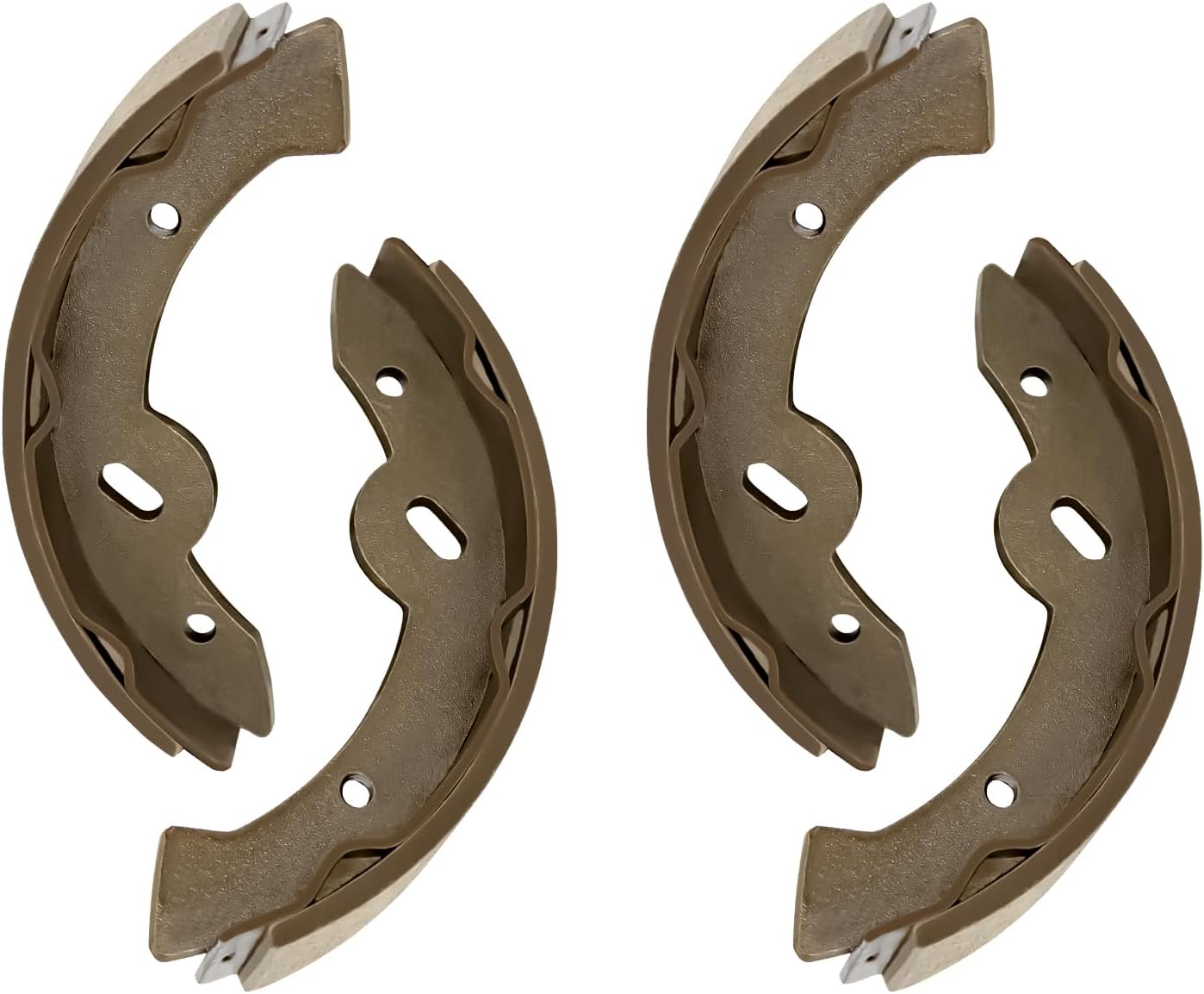 Golf Cart Brake Shoes for EZGO Medalist TXT 1997-Up, Workhorse 1996-Up, Yamaha G14-G22 94-06 Models OEM 27943G01 70795G01 -