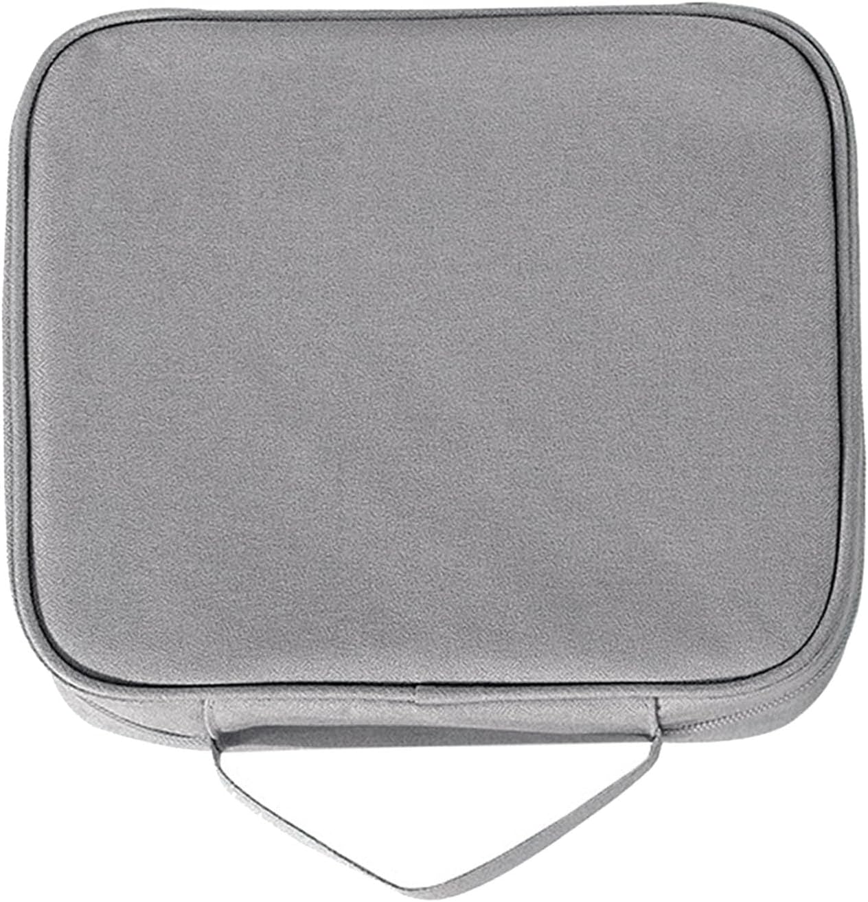 Travel Toiletry Bag for Women, Cosmetic Man Gray Makeup Portable Case Large Capacity Organizer Pouch Make Up Business Trips