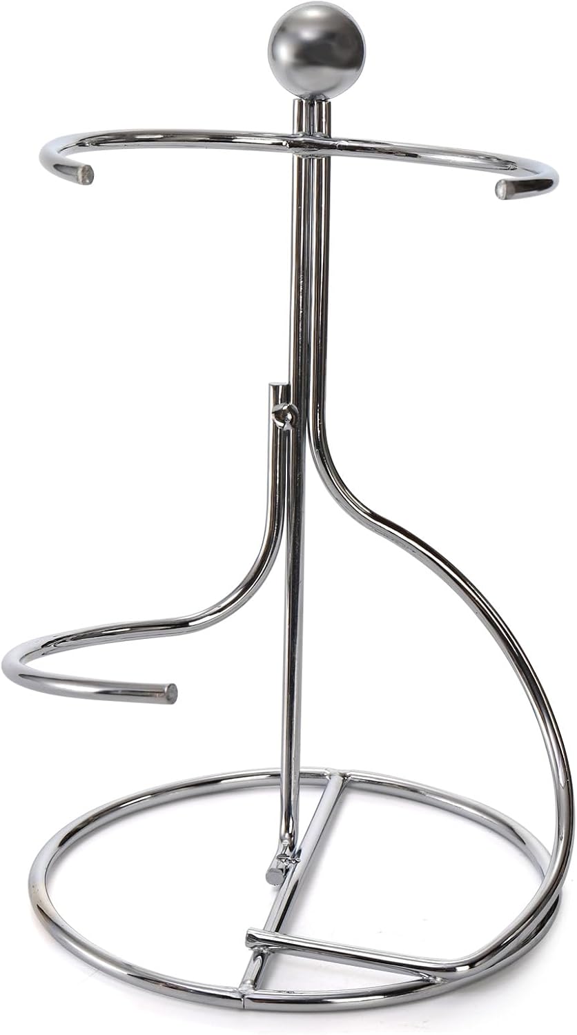 4 Packs Single Wine Rack Countertop, Silver Metal Small Holder, Floating Bottle Holder for Storage, Cabinet, Pantry, Unique Tabletop as Gifts Lovers
