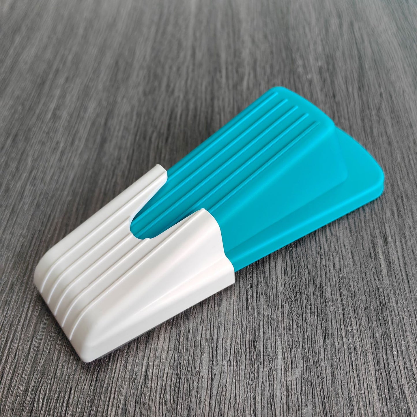 Door stopper, door stopper, combination storage box, eco-friendly TPR material, door top, safety and anti-collision, white storage box, residue-free glue, 12.4 cm * 3.5 cm * 3.5 cm