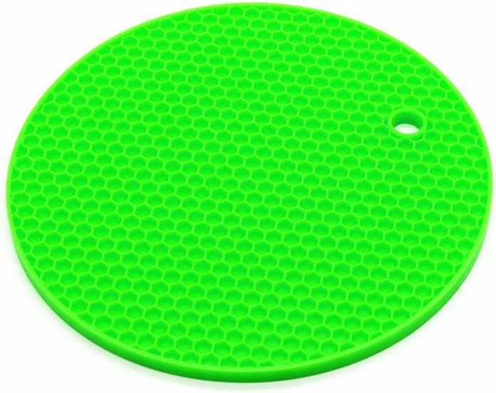 Bangp Silicone Coasters(Set of 4), Trivet Mats,Multipurpose Thermally Insulated Containers, Non-Slip, Flexible, Durable Heat Proof Mats