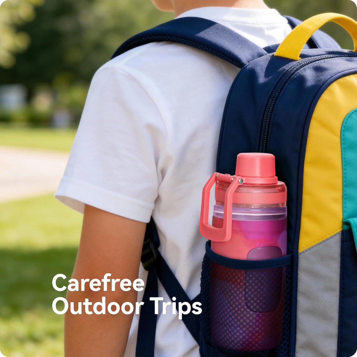 Replacement Spout Lid for Bubba Water Bottle 16 OZ, Portable Water Bottle Caps for Bubba Flo, BPA-Free & Leak-Proof