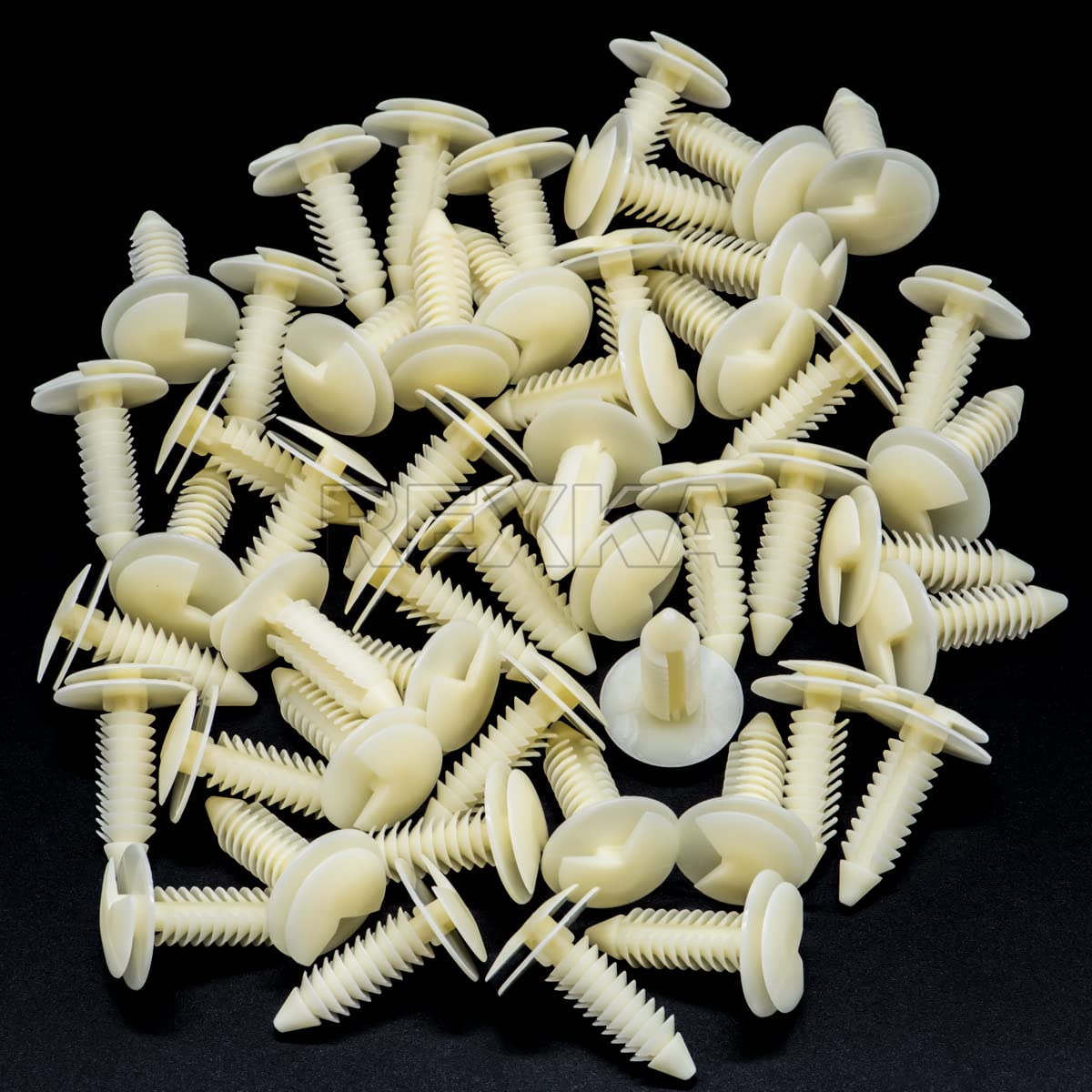 Rexka 50pcs Door Trim Panel Retainer Clip Compatible with GM 363137 Chevrolet Blazer Silverado Truck GMC Yukon
