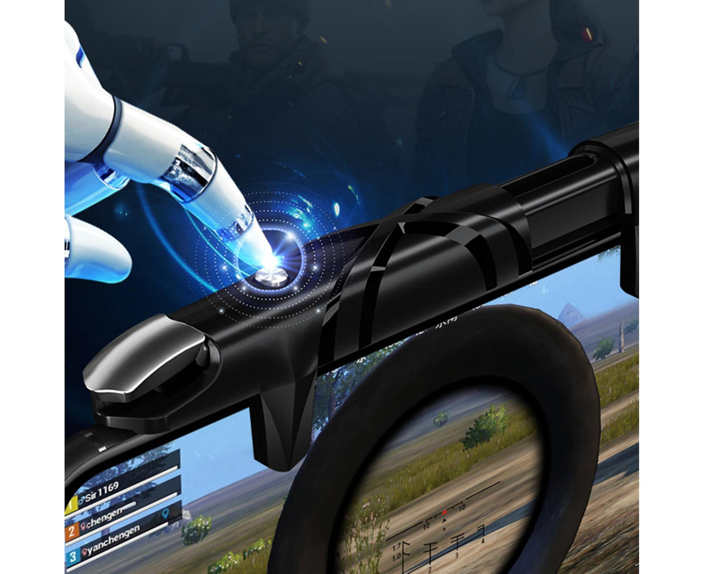 G5 Gamepad Easy to Use Portable ABS Mobile Phone Gaming Controller for Game Lovers Upgrade Version