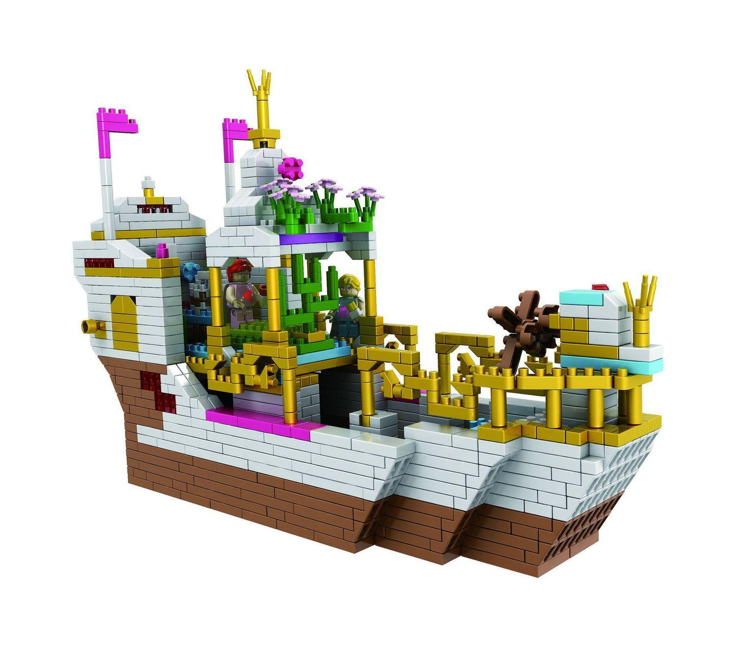 1500 Pcs Ship Building Blocks Toys DIY Assemble Toys kits Model Kits