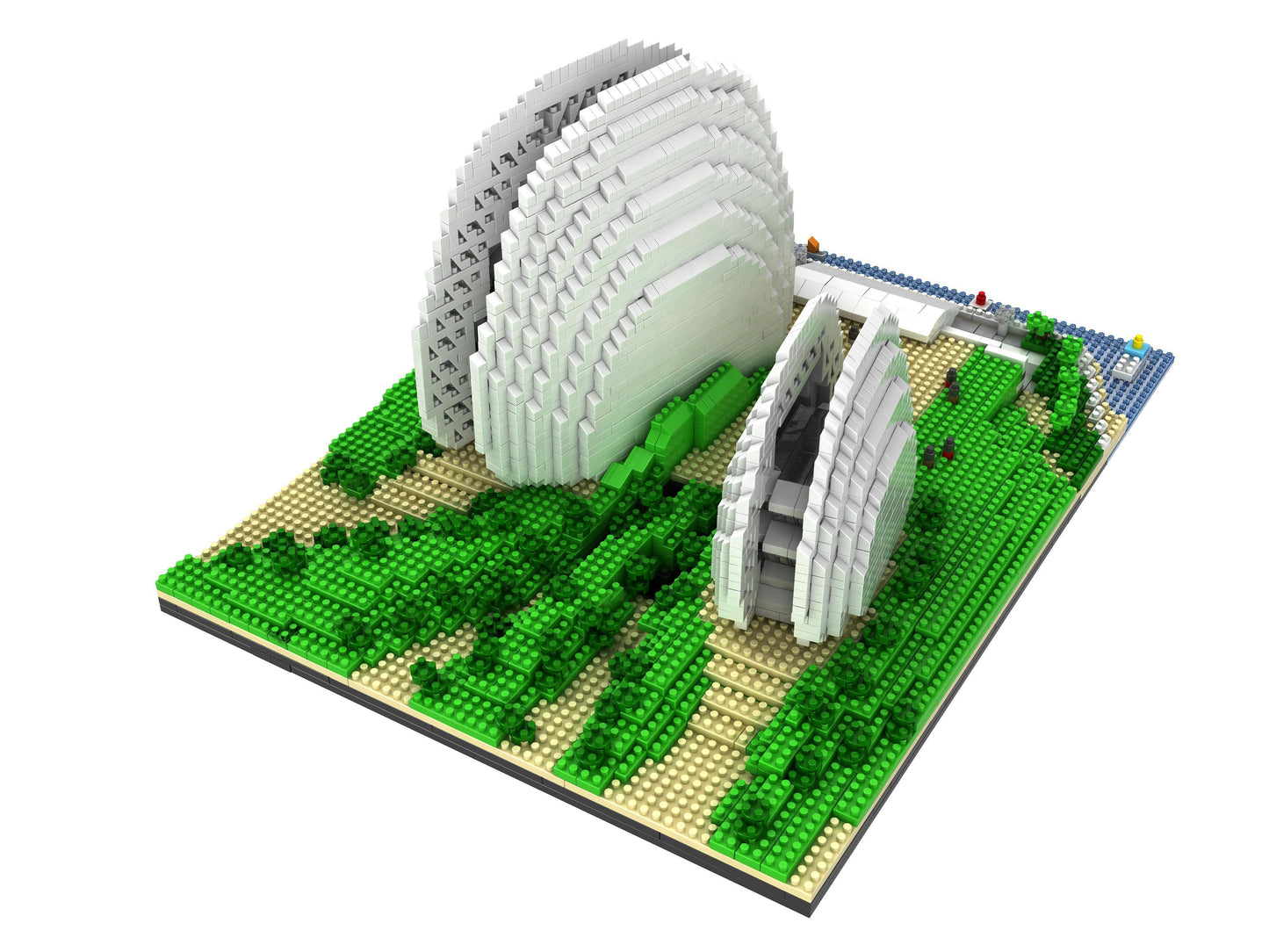 3962 Pcs Zhuhai Grand Opera House Building Blocks Toys DIY Assemble Toys kits Model Kits