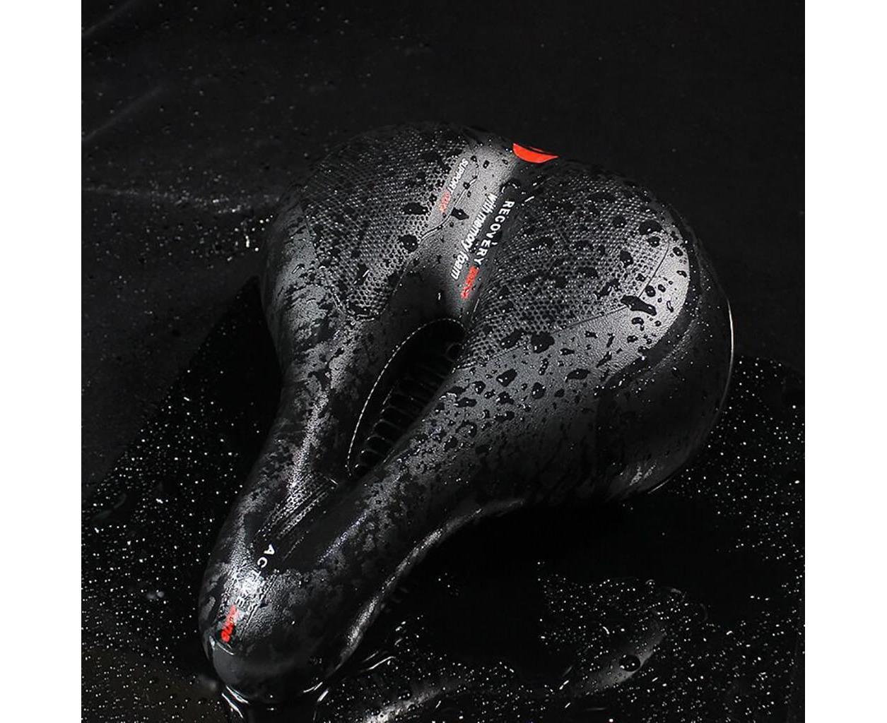 Bicycle Saddle, Memory Foam Gel Bicycle Saddle, Ergonomic Hollow Saddle, Waterproof And Breathable Saddle For Men And Women