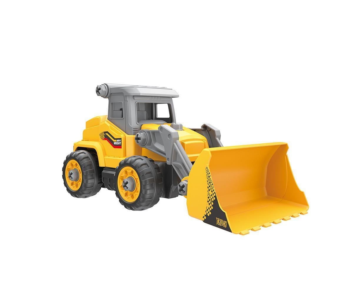 2.4GHz Remote Control DIY Assemble Bulldozer Excavator RC Car Boy and Girls Boy and Girl Toy