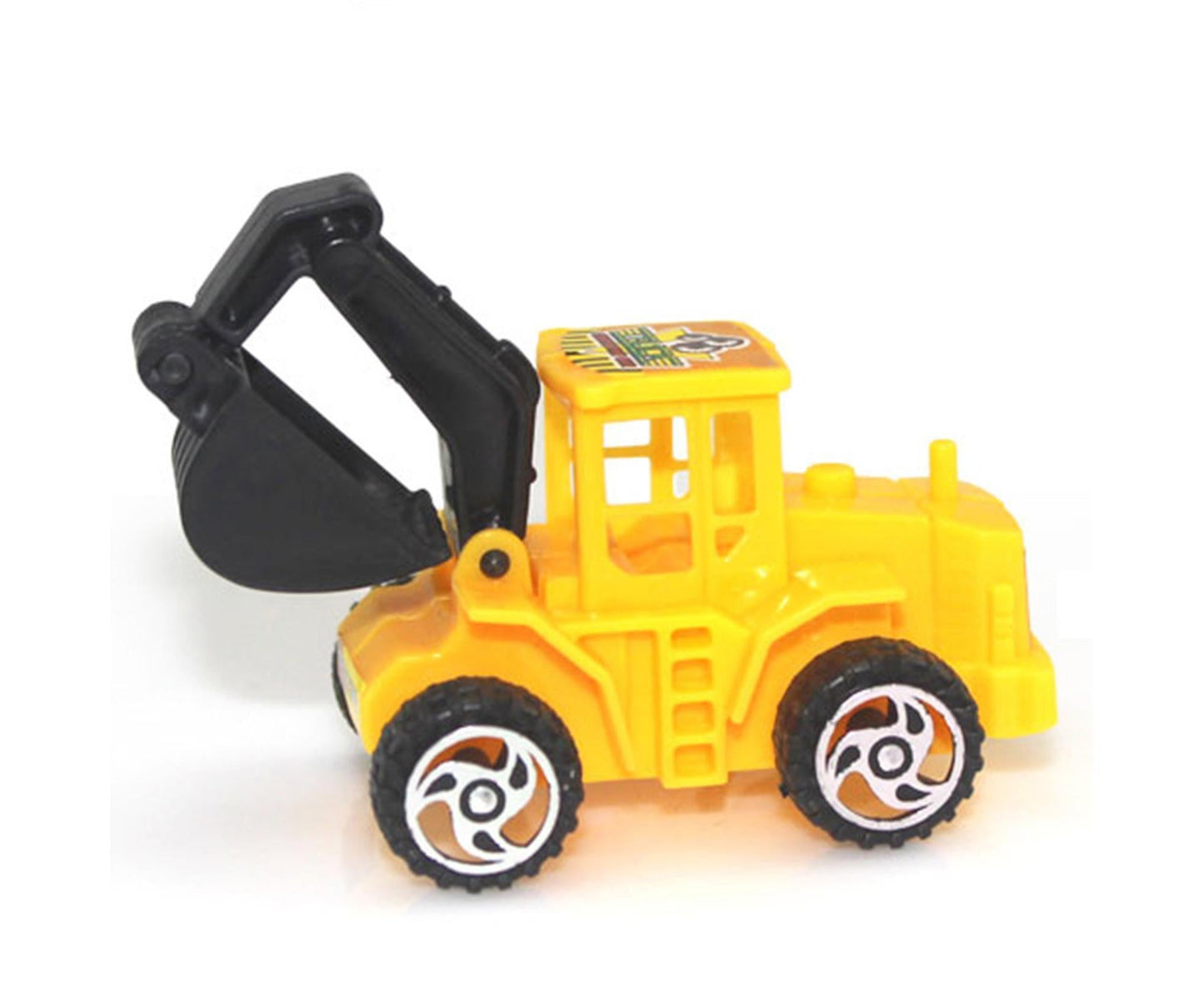 6Pcs Construction Car Movable Joint Parent-Boy and Girl Interaction ABS Mini Engineering Car Models for Fun