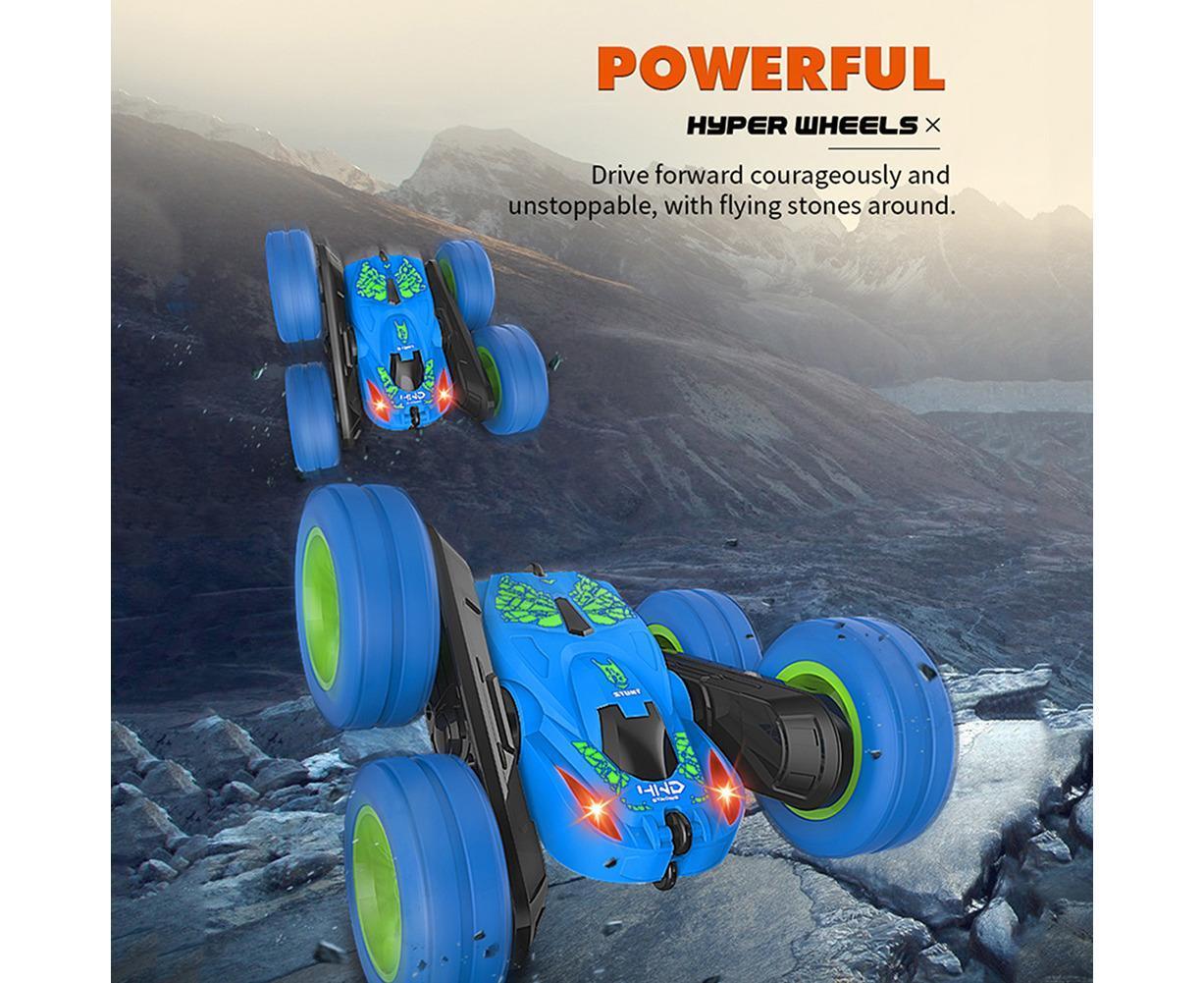 JJRC Q9 2.4GHzHz 4WD 6CH Remote Control Off-Road Stunt Double Sided Car Boy and Girls Toy