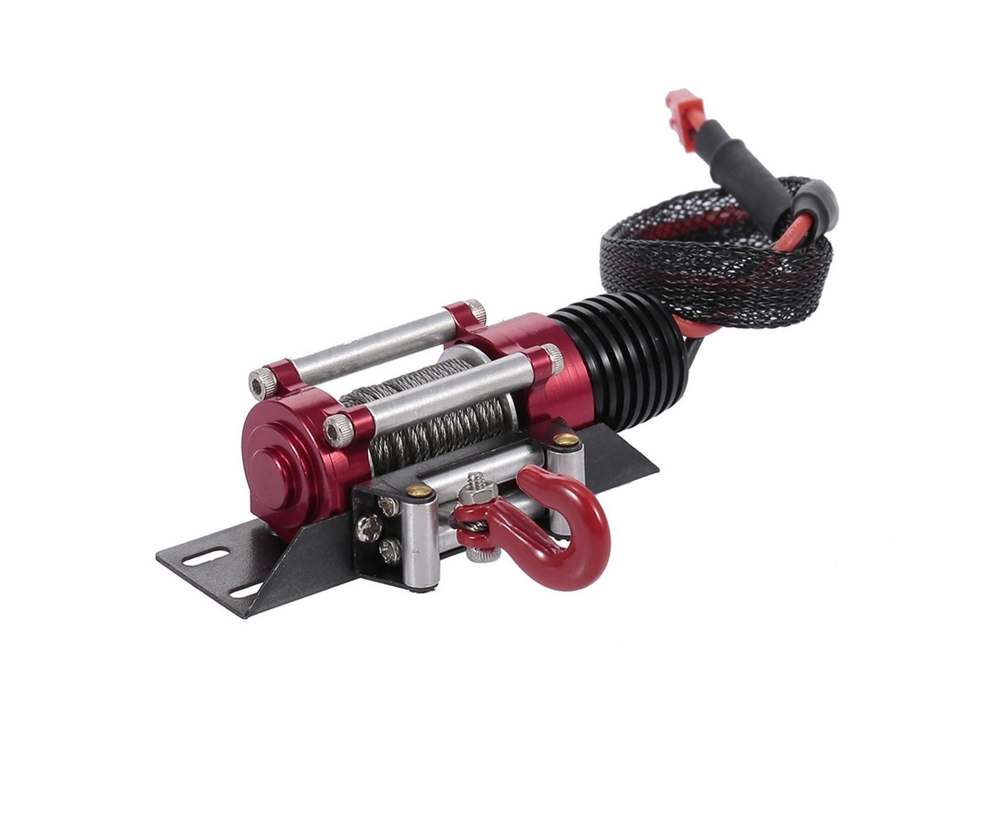 RC Car Winch Practical Durable Lightweight Creative Portable Replacement Metal 1/10 RC Car Automatic Crawler Winch Set
