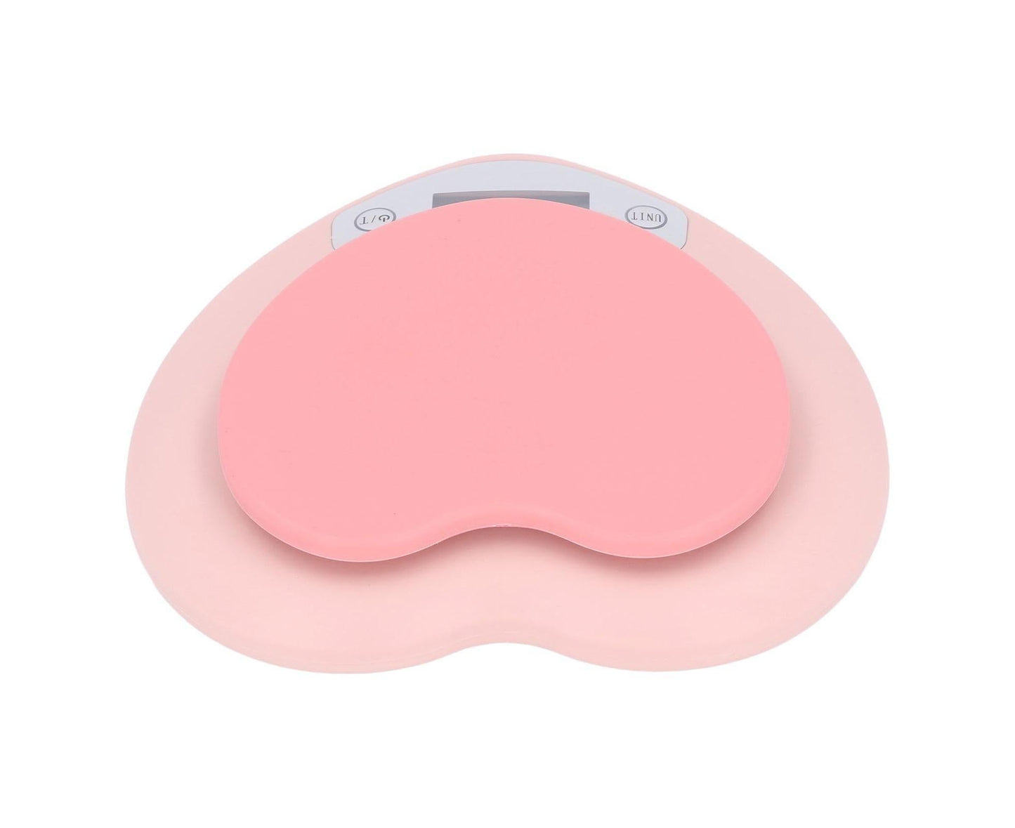 1g Accuracy Digital Kitchen Scale 5kg Household Small Heart Shape Rechargeable Food Scale for Cooking Baking
