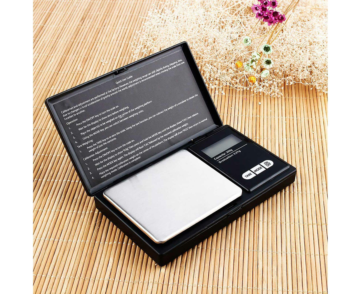 200g X 0.01g Pocket Digital Scale Portable Gram Jewelry Gold Silver Coin Herb