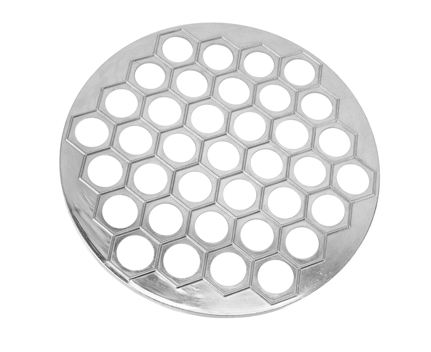 Russian Ravioli Maker Dumplings Mold Aluminum Alloy Pelmeni Maker Mold Pelmeni Meat Dumplings Maker 37 Holes Silver