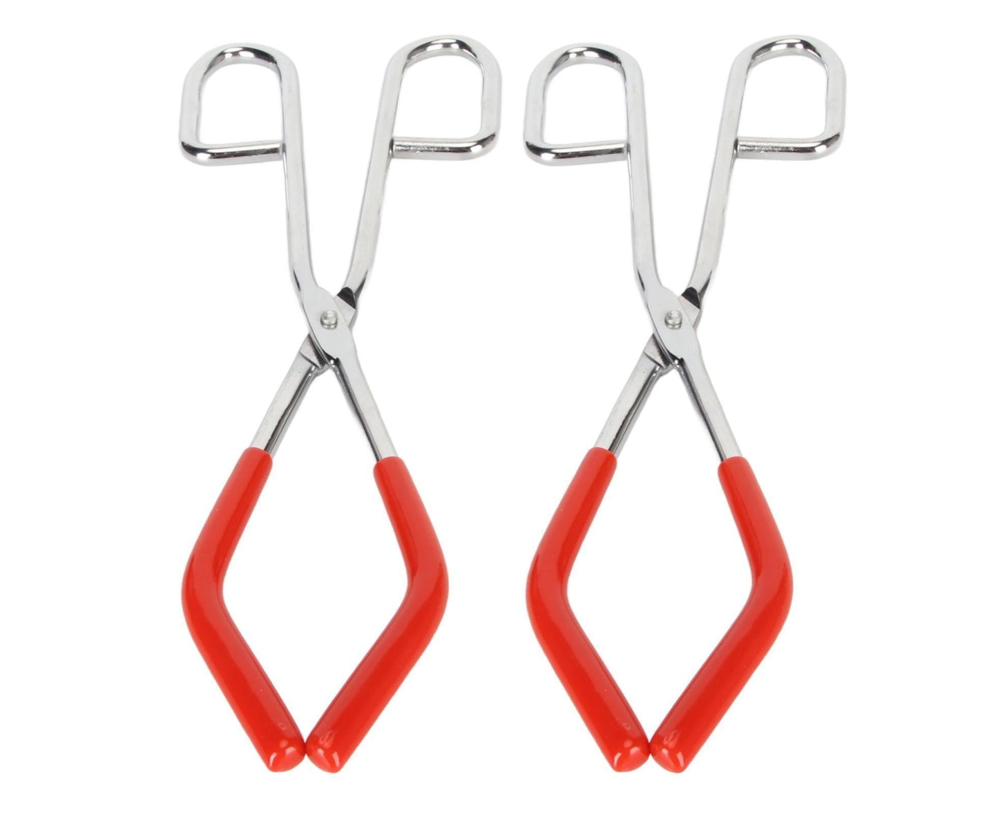 2pcs Labs Beaker Tongs Rust Prevention Strong Grip Rubber Coated Ends Chemical Beaker Tongs for 50mL To 2000mL Beakers Labware