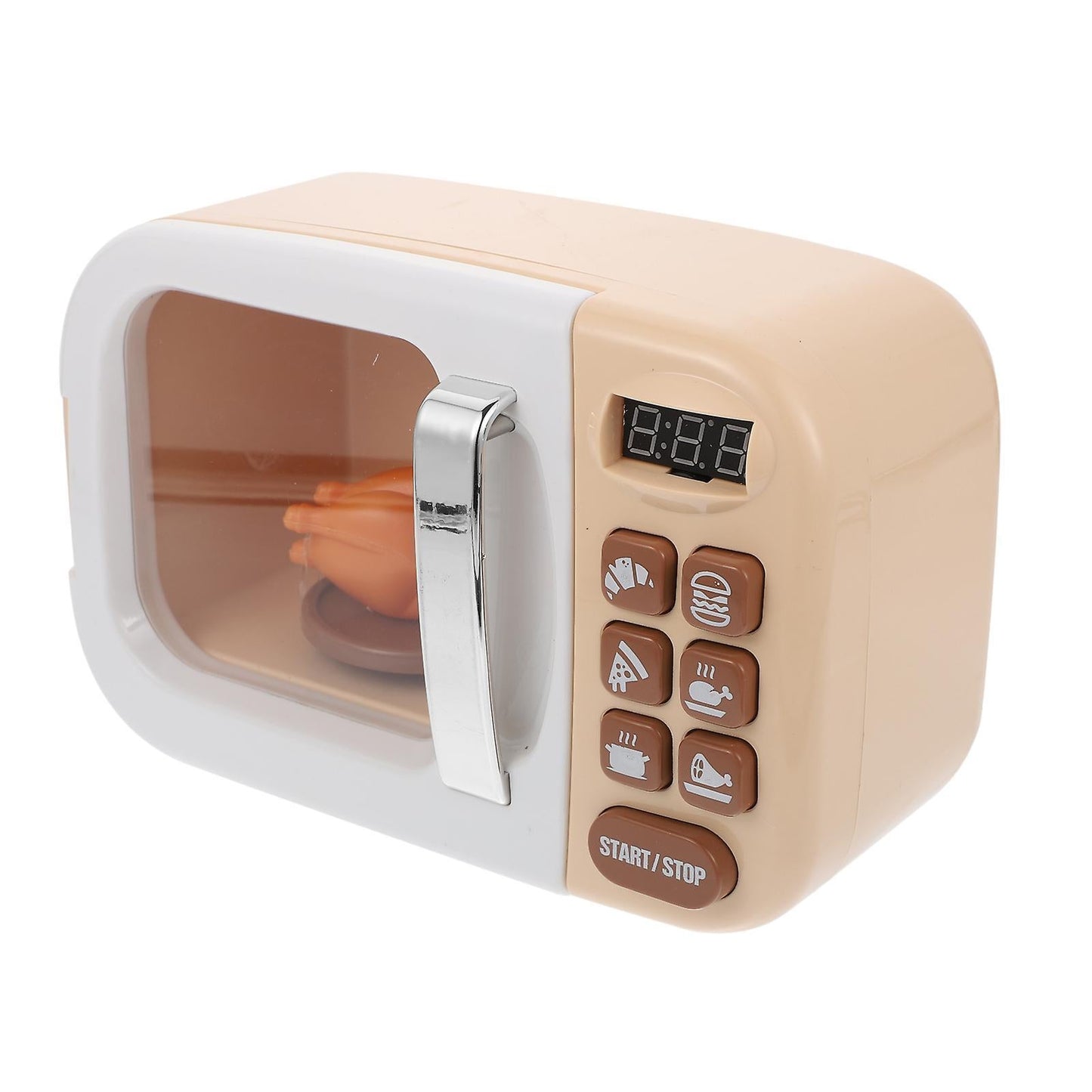 Puzzle Toy Food Kitchen Toys Early Development Toys Pretend Play Appliances Microwave Play Kitchen Set Electronic Toy
