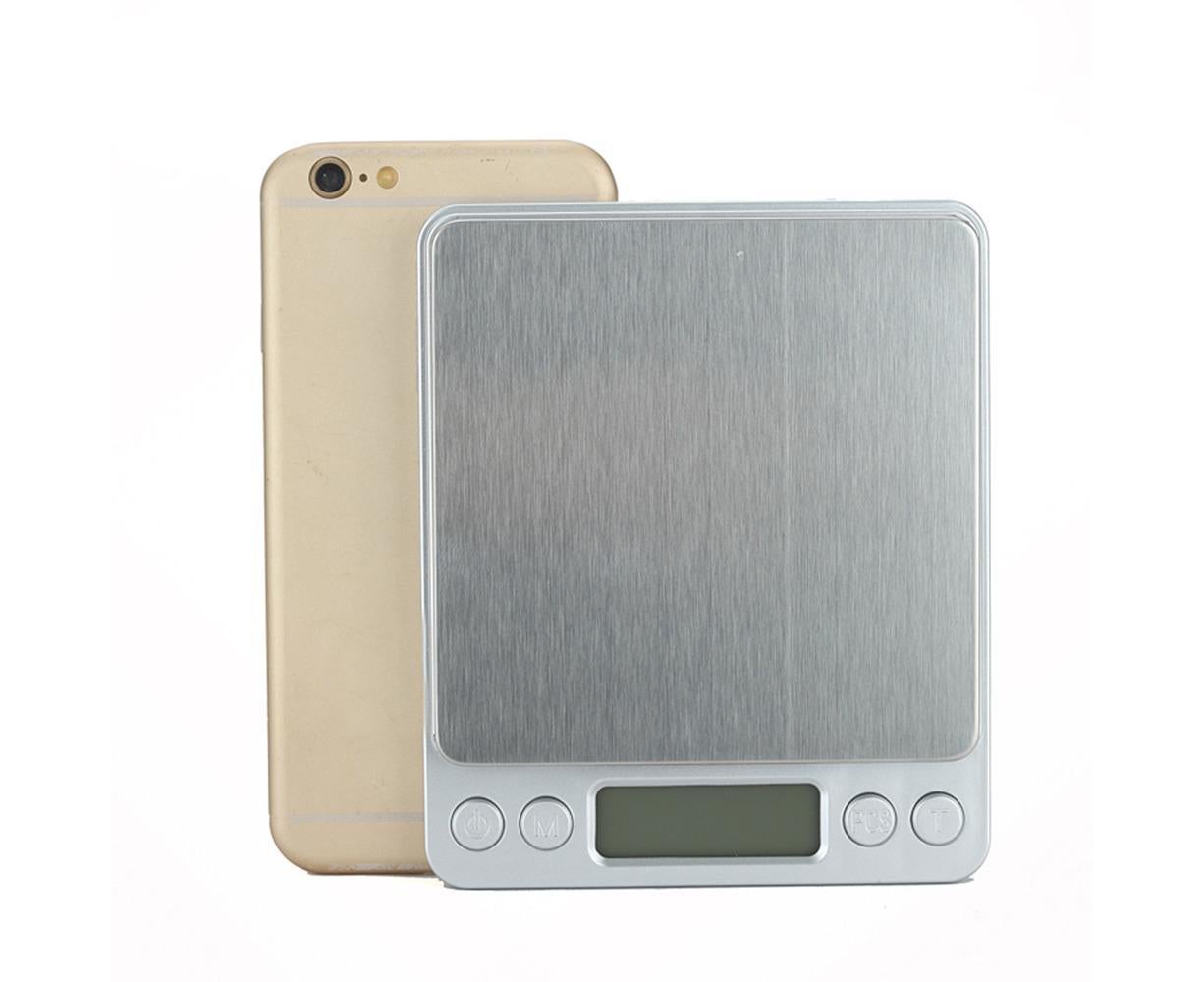3KG/0.1G Kitchen Electronic Scale Digital LCD Backlight With 2 Trays Food Jewelry Baking Fruit Portable Mini Weight Balance