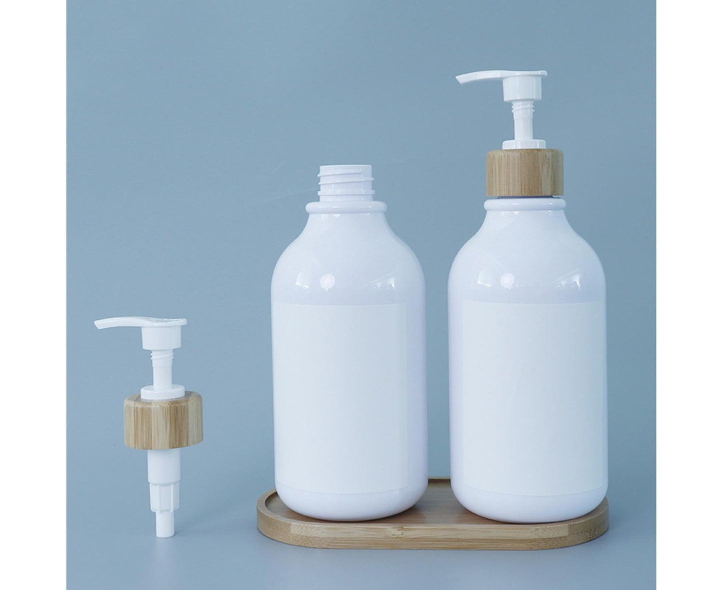500ml Soap Dispenser Leak-proof Empty PET Sealed Well Shampoo Dispenser Bottle for Shower